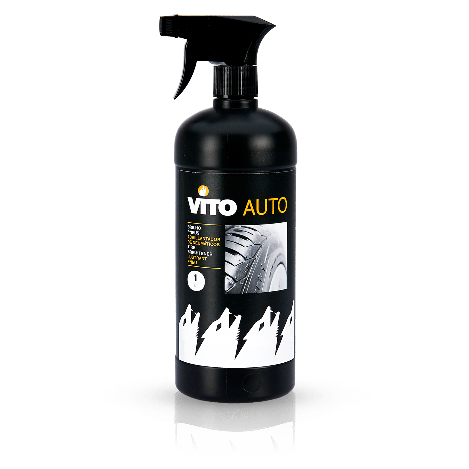 VITO - Brilho Pneus Pistola 1L