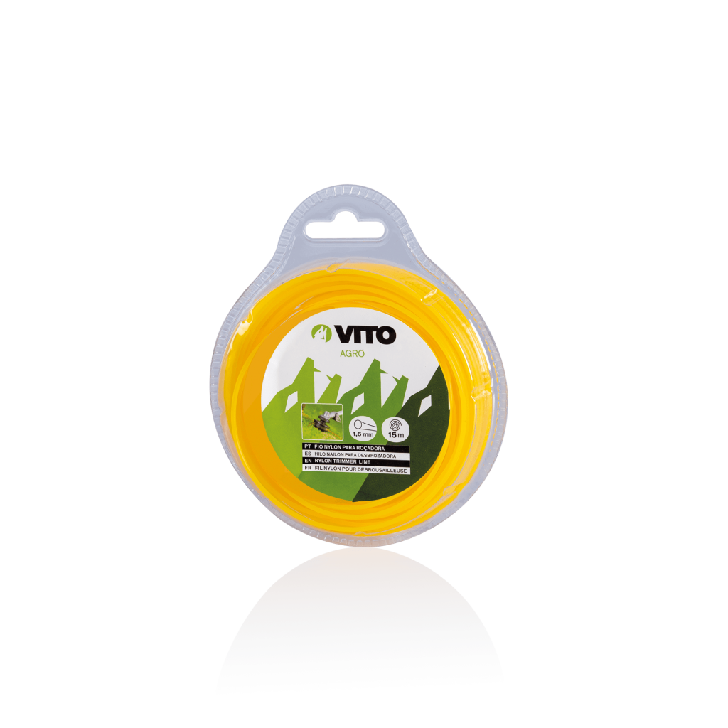 VITO - Fio Nylon Roçadora 1.6MM 15M