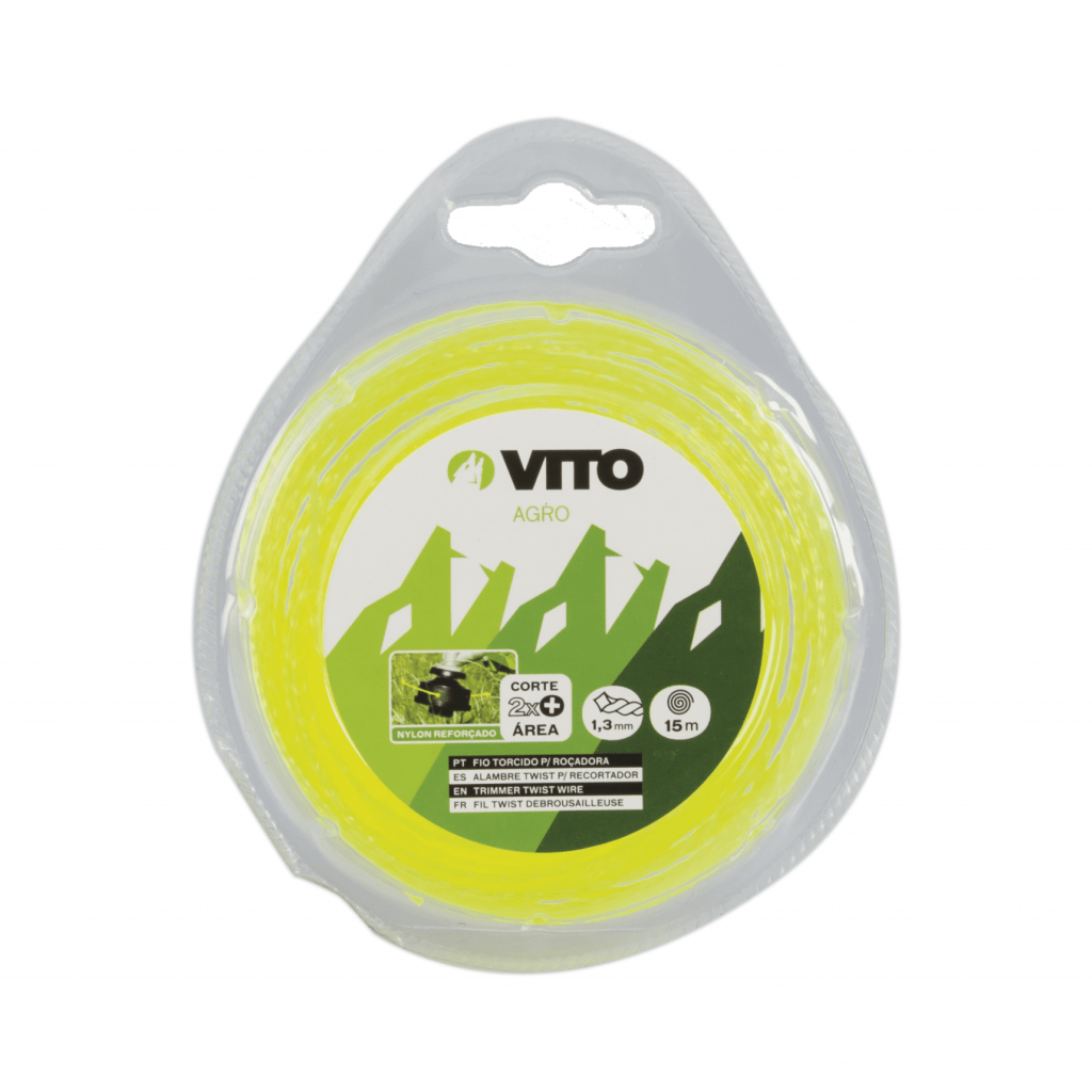 VITO - Fio Torcido Roçadora 1.3MM 15M