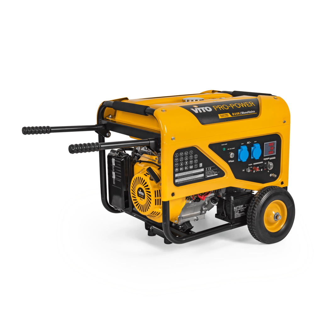 VITO - Gerador 8Kva Monofásico Arranque Elétrico