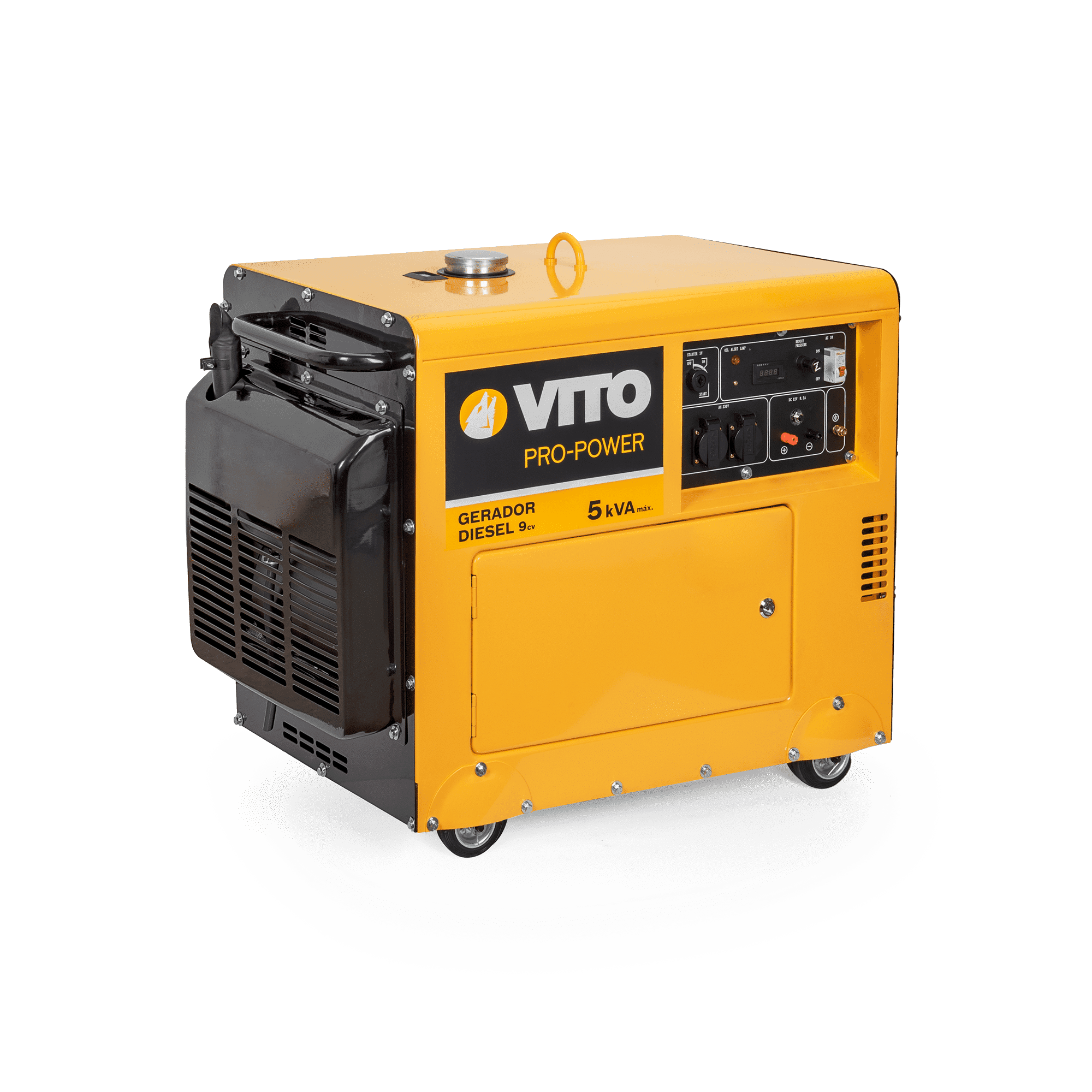 VITO - Gerador Diesel 5Kva Monofásico Silencioso