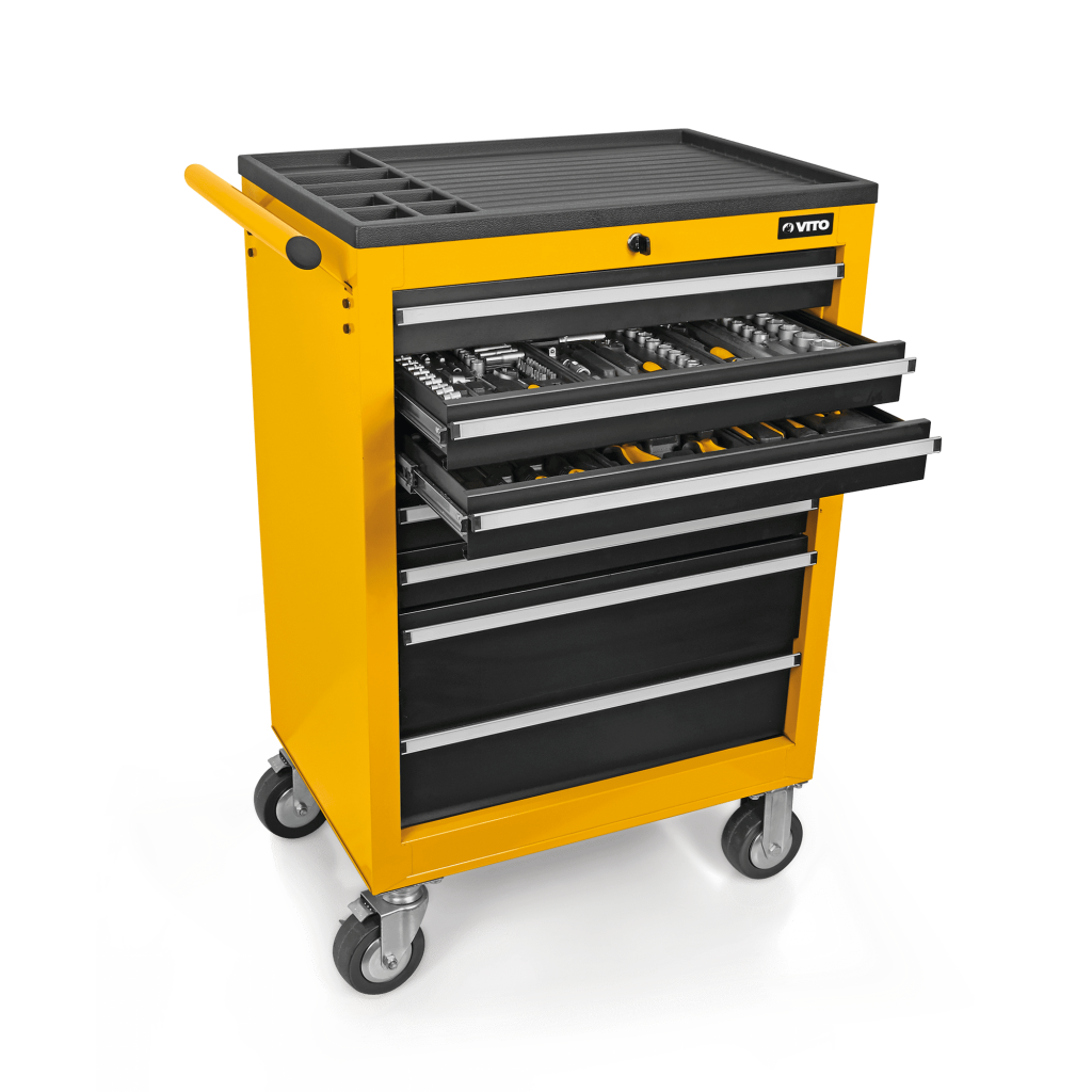 VITO - Trolley com Ferramentas 5 Gavetas