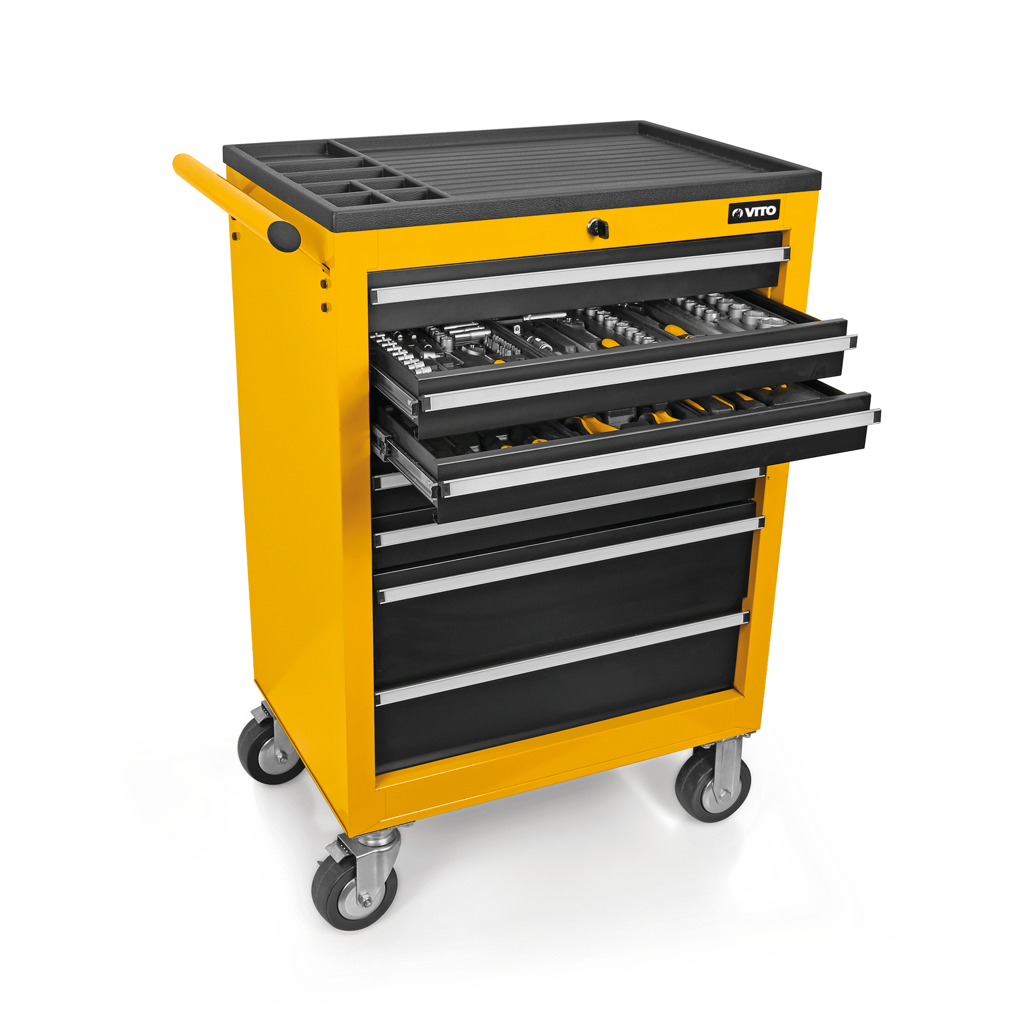 VITO - Trolley com Ferramentas 5 Gavetas