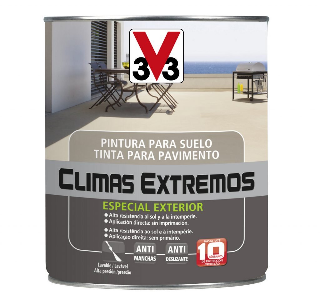 V33 - Pintura Pavimento Exterior Cinza Claro
