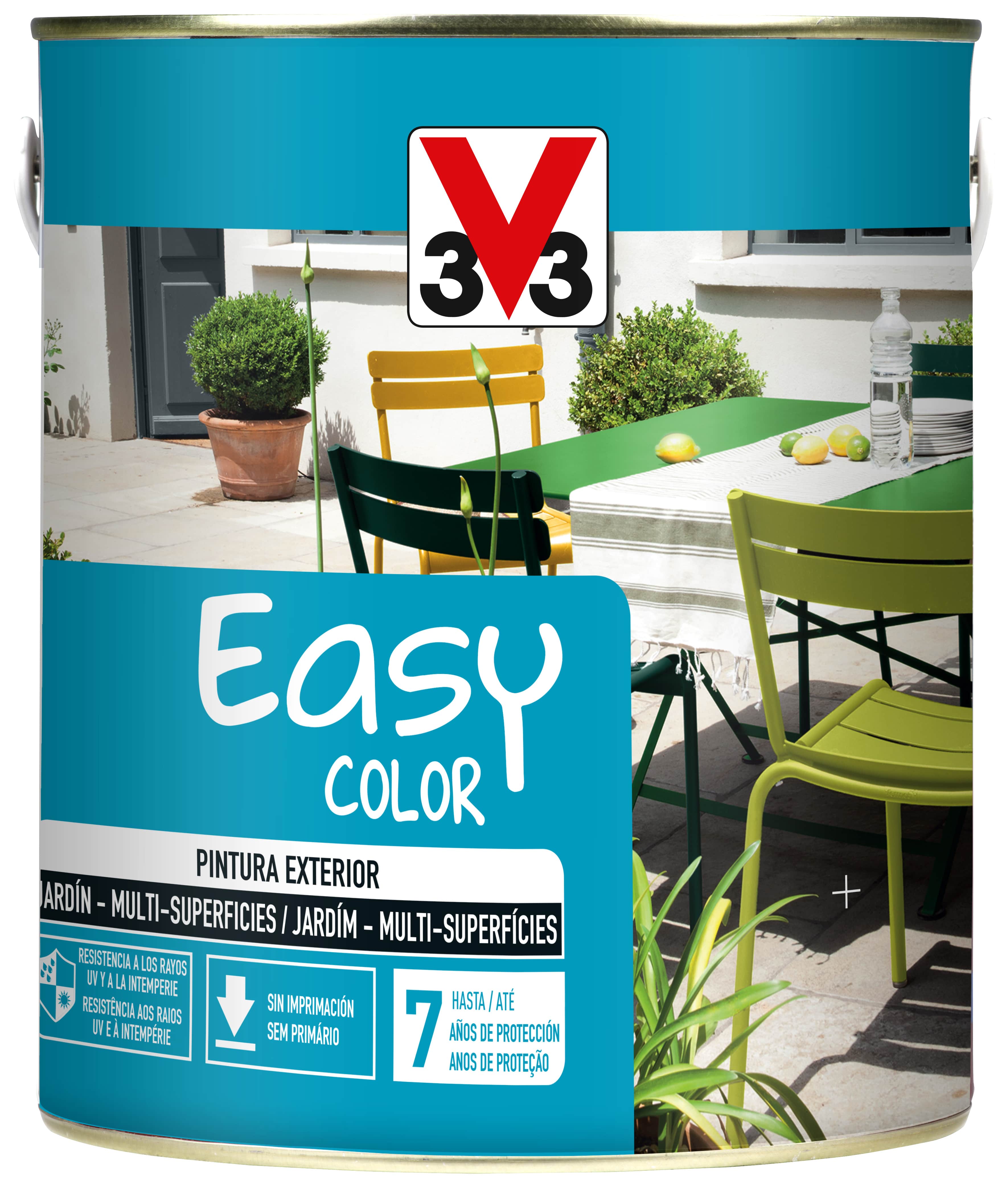V33 - Easy Color Acetinado Preto 2.5L