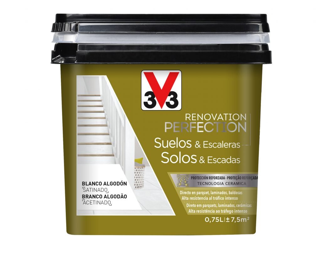 V33 - Reno Solos e Escadas Preto Asfalto 0.75L