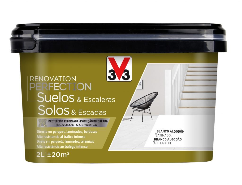 V33 - Reno Solos e Escadas Preto Asfalto 2L