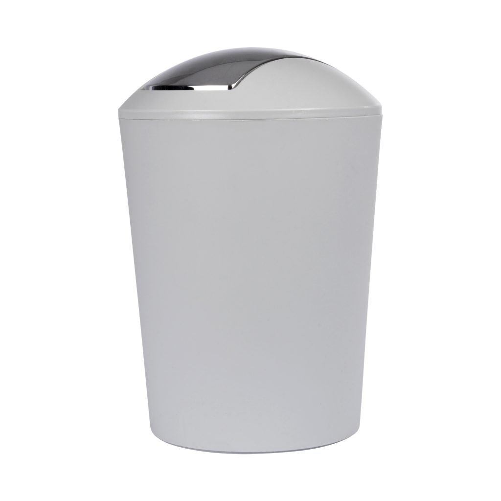 U10 - Balde Lixo Pedal 5.6L Cinza
