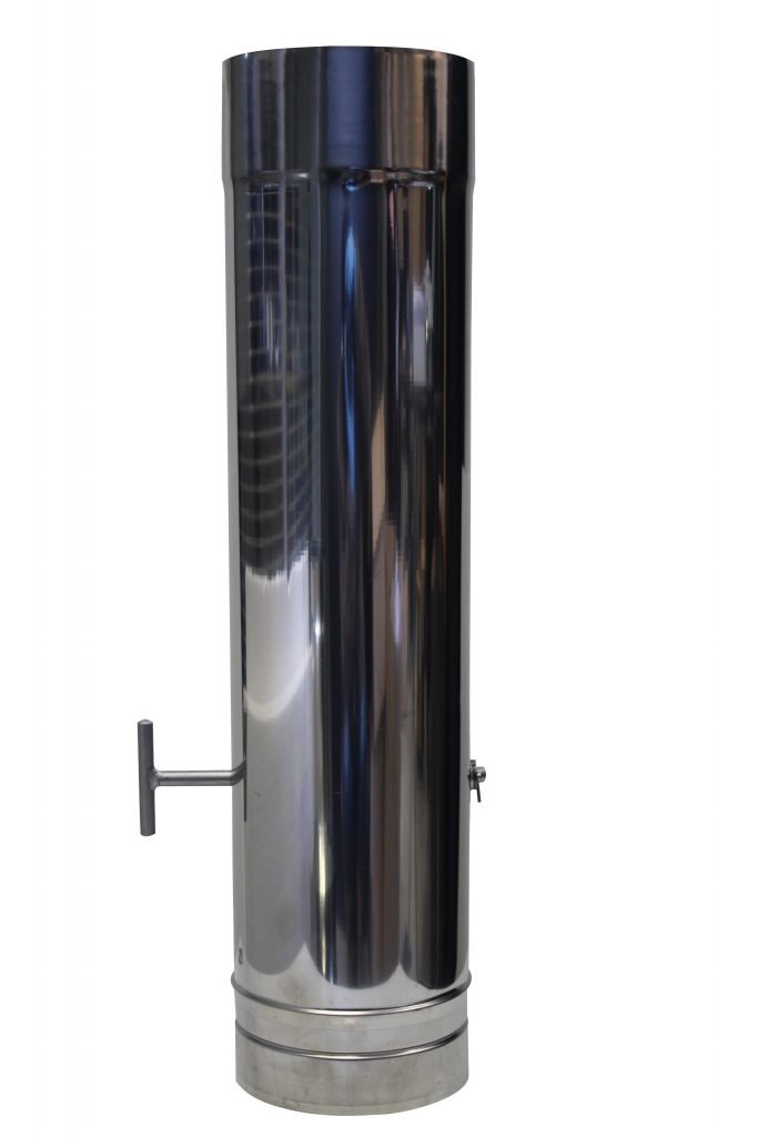 Tubo 50CM com Registo Inox 304 04 D180