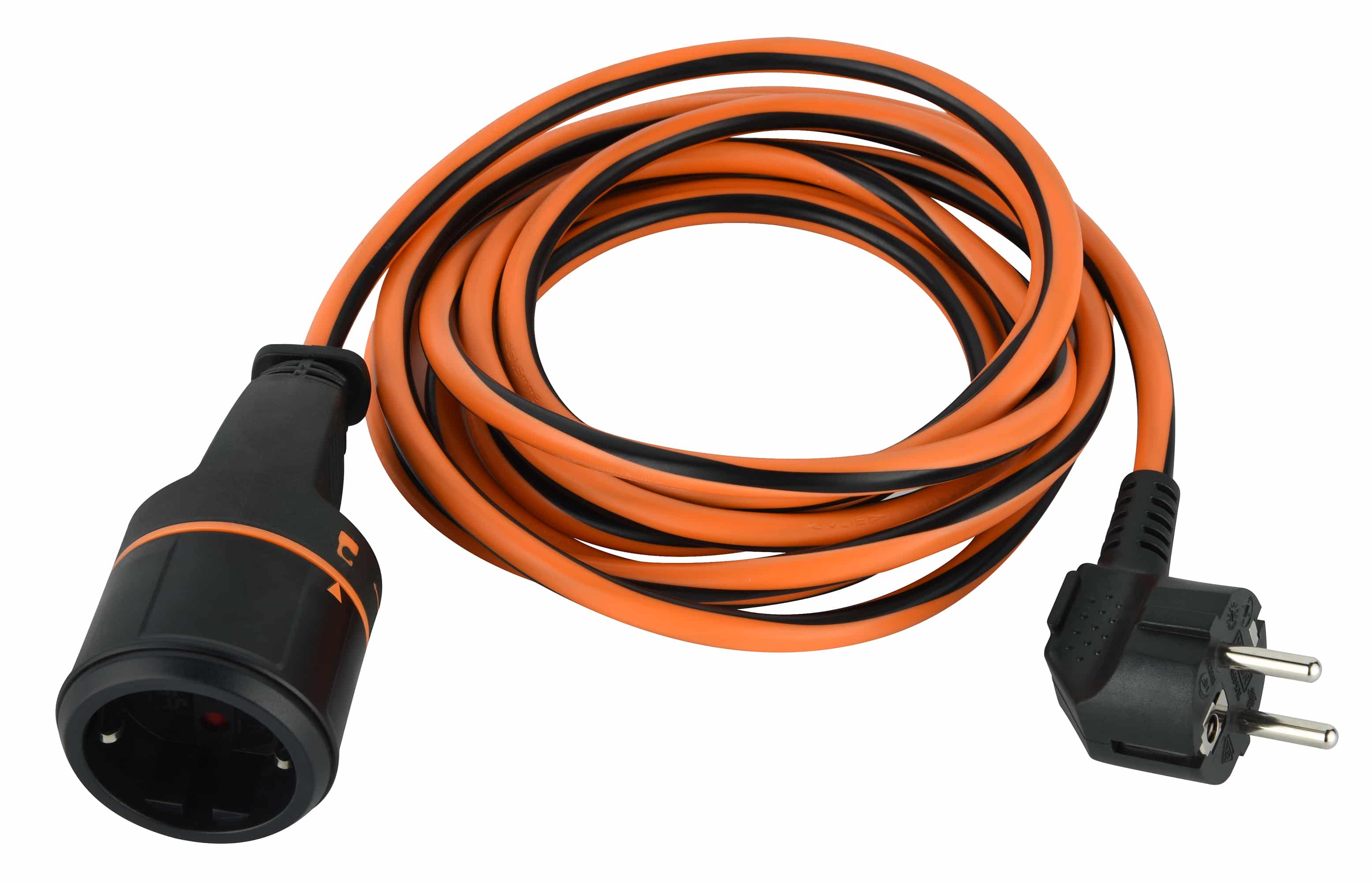 ELECTRALINE - Prolongador ELECTRALOCK Cabo 3G1,5 10M Laranja