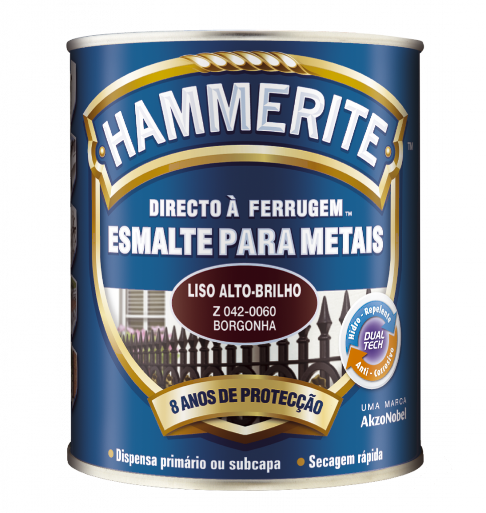ROBBIALAC - Esmalte Antioxidante Liso Burgundy 0.75L