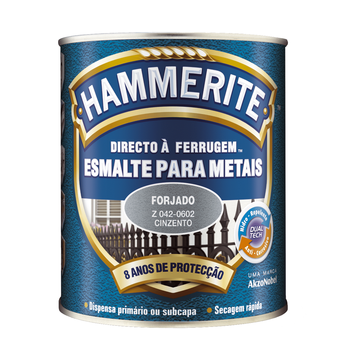 ROBBIALAC - Esmalte Forjado Cinza 0.75L
