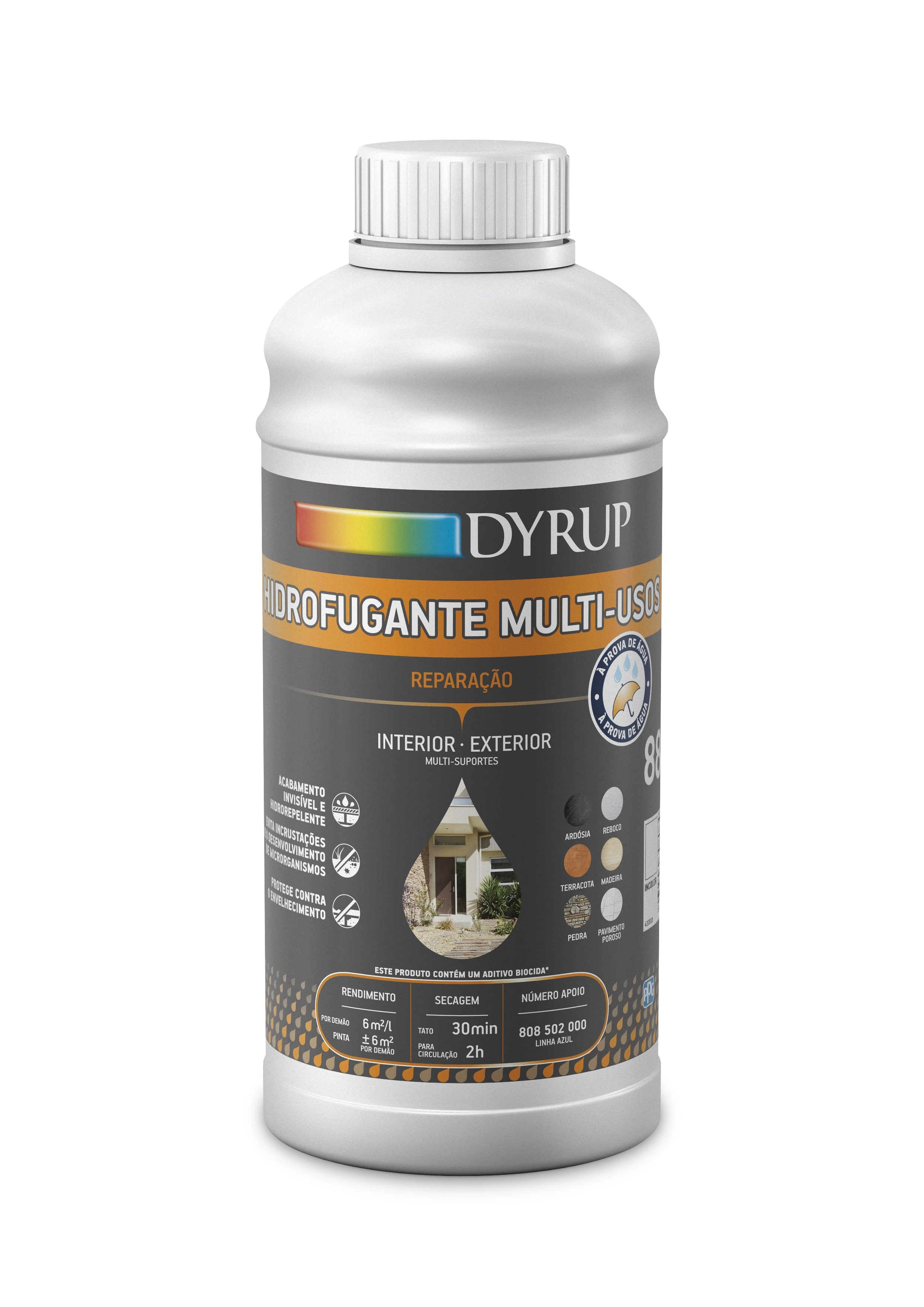 DYRUP - Hidrofugante Multiusos 1L