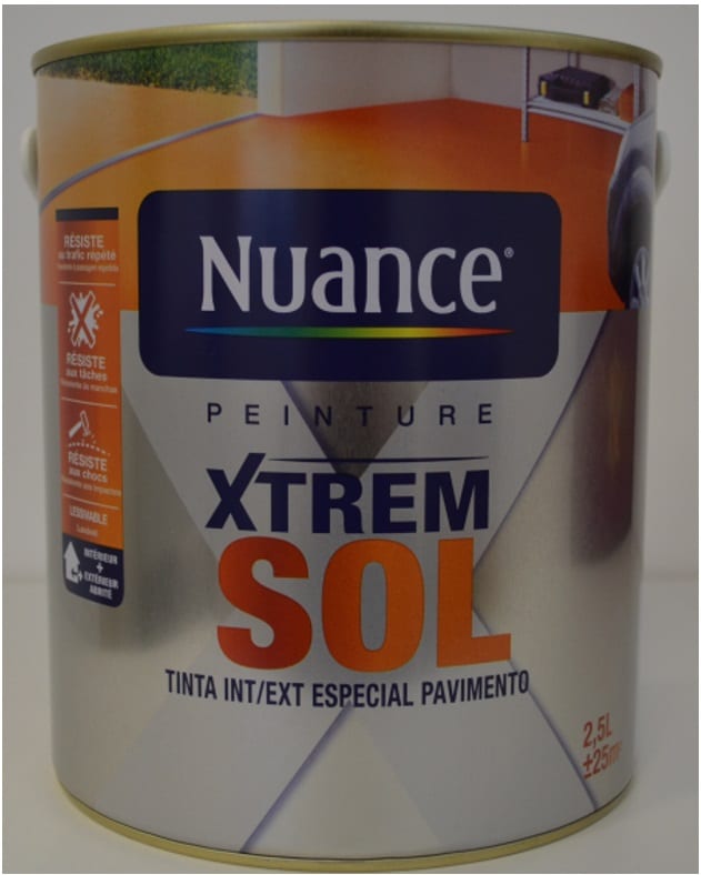 NUANCE - Tinta Chao Bege Cinza Acetinada 2.5L