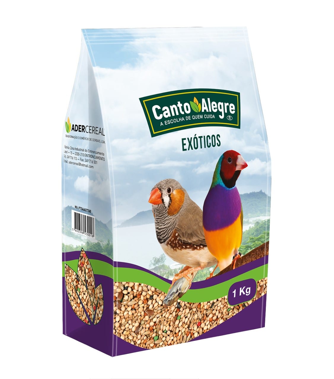 CANTO ALEGRE - Mistura Exóticos 3Kg