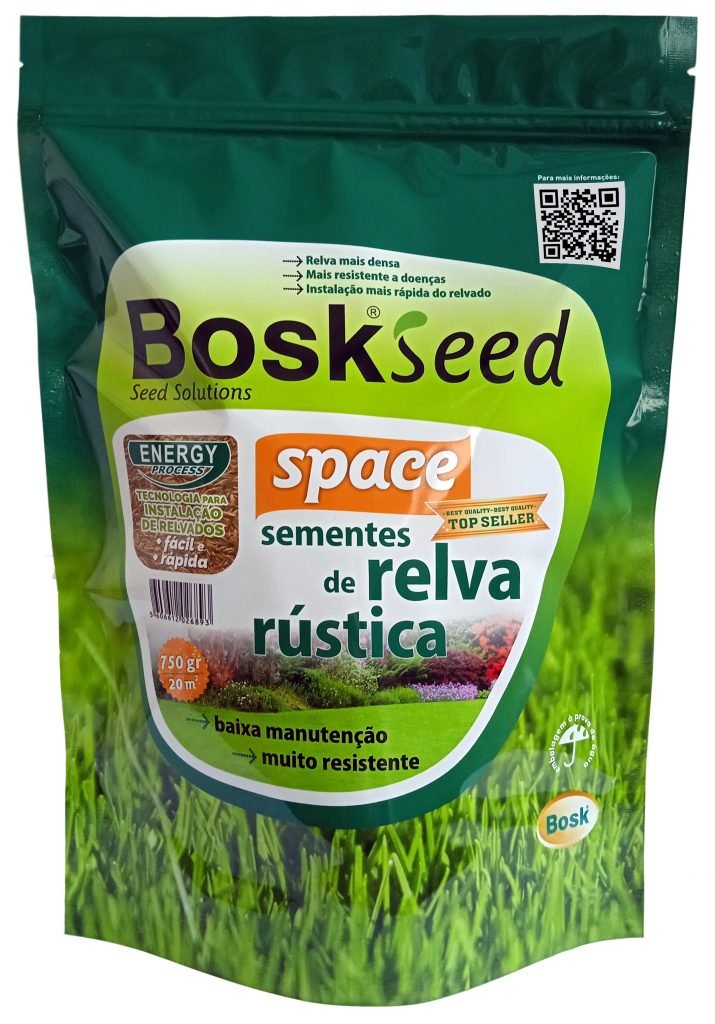BOSK - Semente de Relva Rustica 750Gr