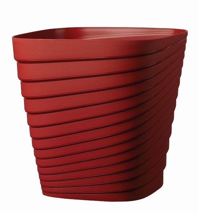 DEROMA - Vaso Quadrado Slinky Cereja