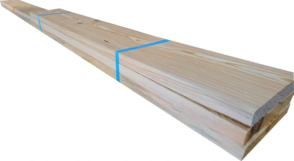 Pré-aro Madeira Natural 140X22Mm 2UN
