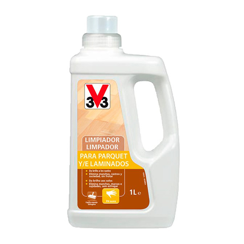 V33 - Limpador Parquet &amp; Laminados 1L