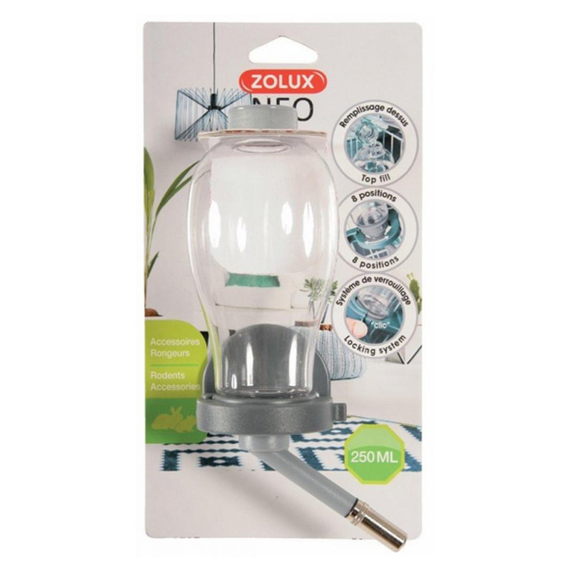 ZOLUX - Bebedouro Top Fill 250Ml Cinza