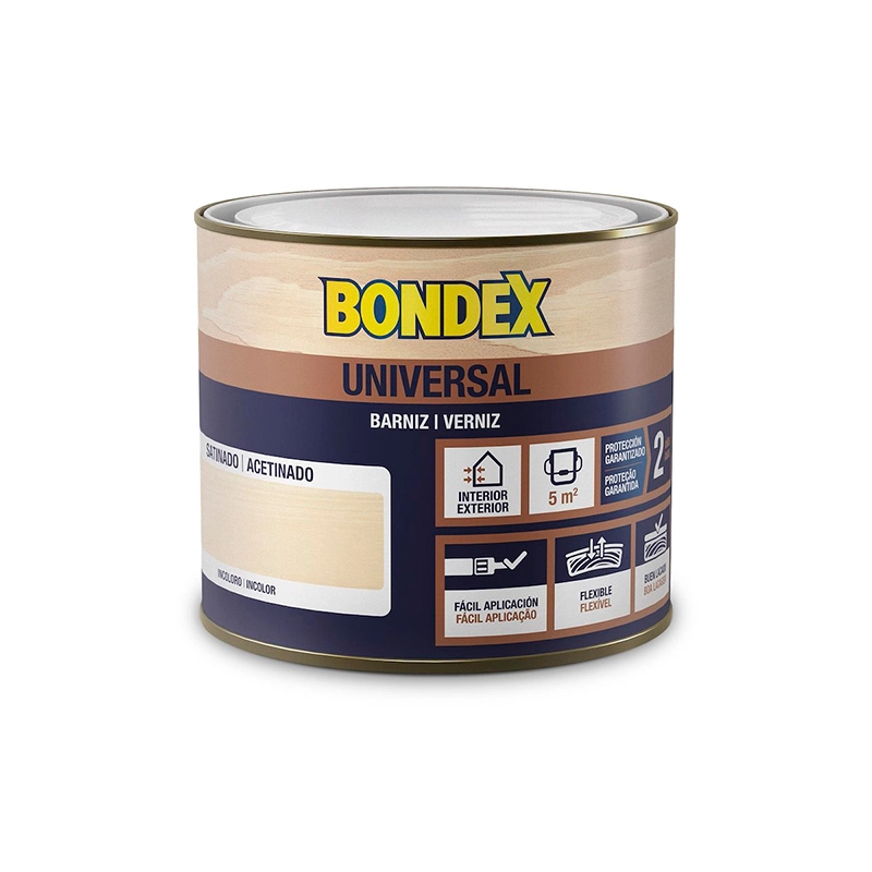 Bondex Universal Acetinado Incolor 0.375L - BONDEX - 5601106185001