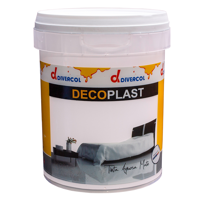 DIVERCOL - Tinta Mate Pedra Rosa 0.75L