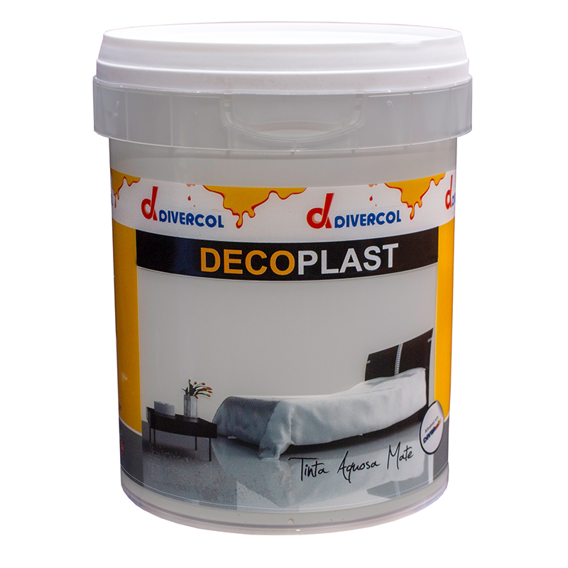 DIVERCOL - Tinta Mate Cinza Claro 0.75L
