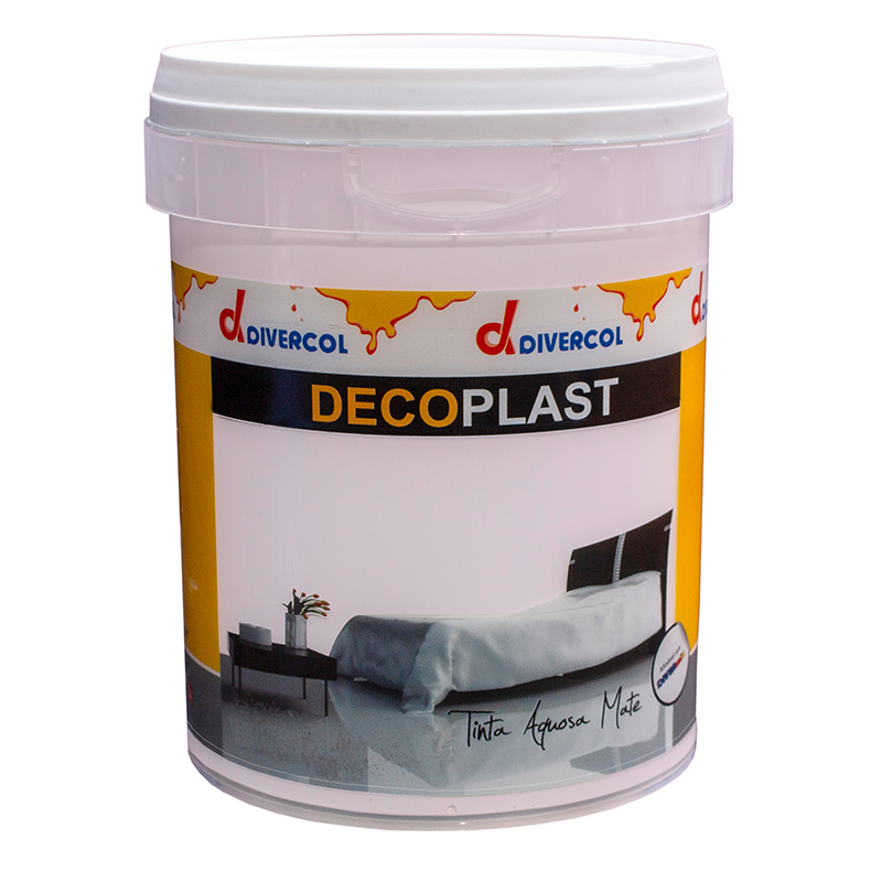 DIVERCOL - Tinta Mate Rosa Bebe 0.75L