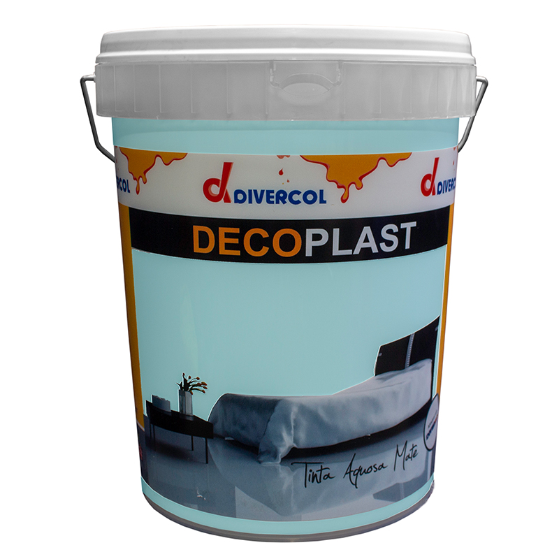 DIVERCOL - Tinta Mate Azul Ceu 5L