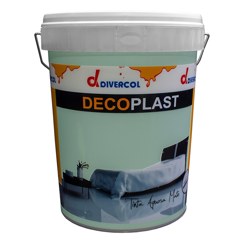 DIVERCOL - Tinta Mate Verde Seco 5L