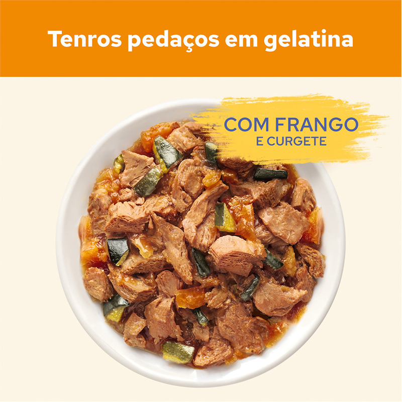 CAT CHOW - Alimento Gato Adulto Frango/Courgete 85G