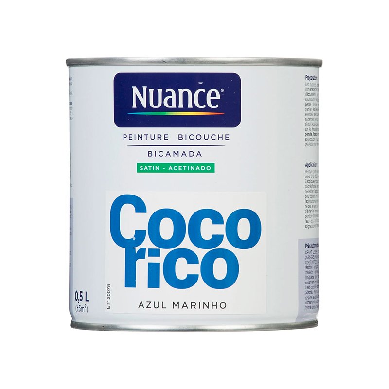 NUANCE - Tinta Bicamada Azul Marinho Acetinada 0.5L