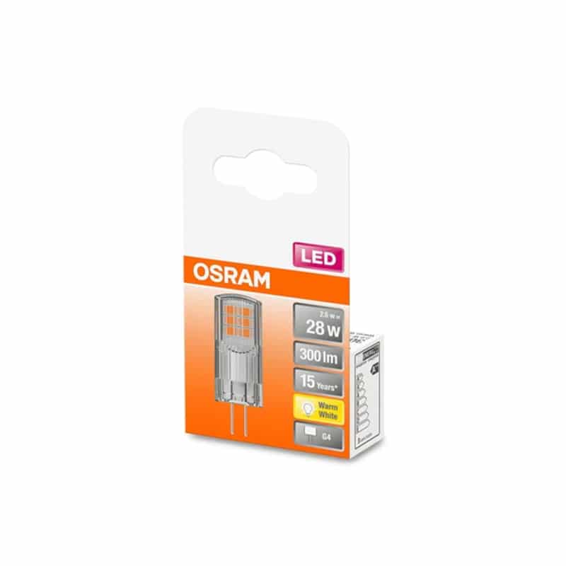 OSRAM - Lâmpada Led Cap 2.4W 827 G4 300L