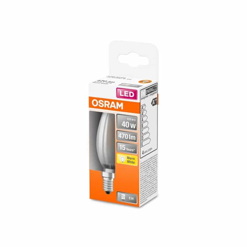 OSRAM - Lâmpada Led Vl 4W 827 E14 470L