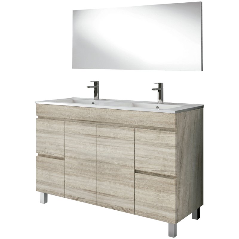 Conjunto Galary 2 Portas + 4 Gavetas 120CM