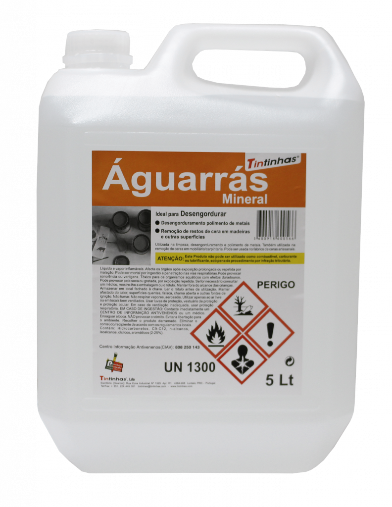 TINTINHAS - Aguarrás Mineral 5L
