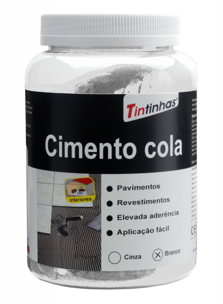TINTINHAS - Cimento Cola Branco 1.5KG