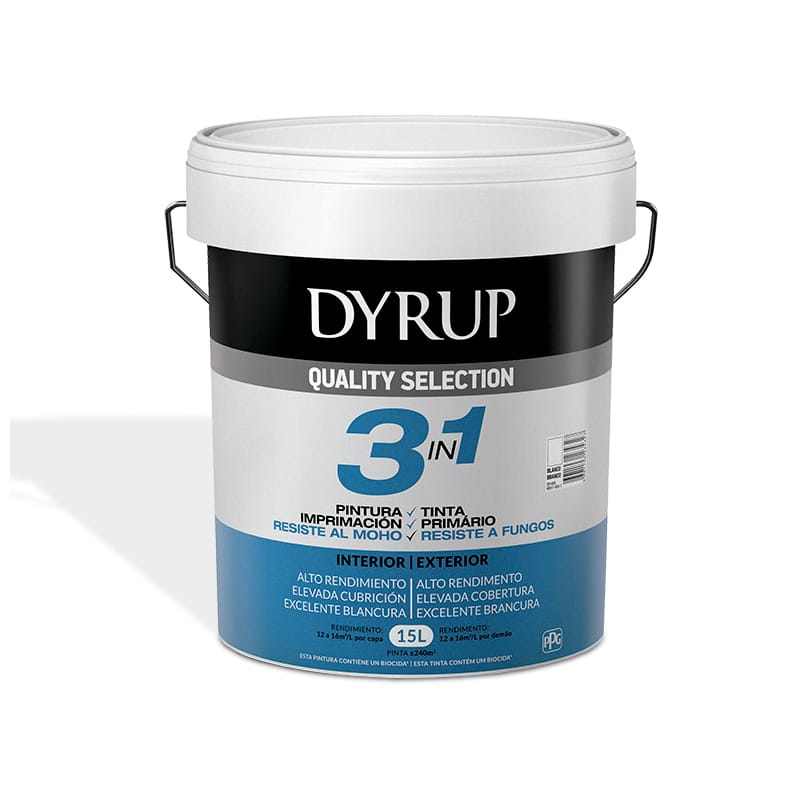 DYRUP - Tinta 3em1 Marfim 15L