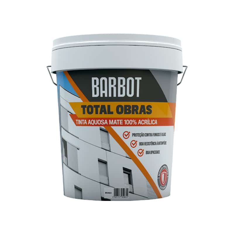 BARBOT - TINTA 100% ACRÍLICA 