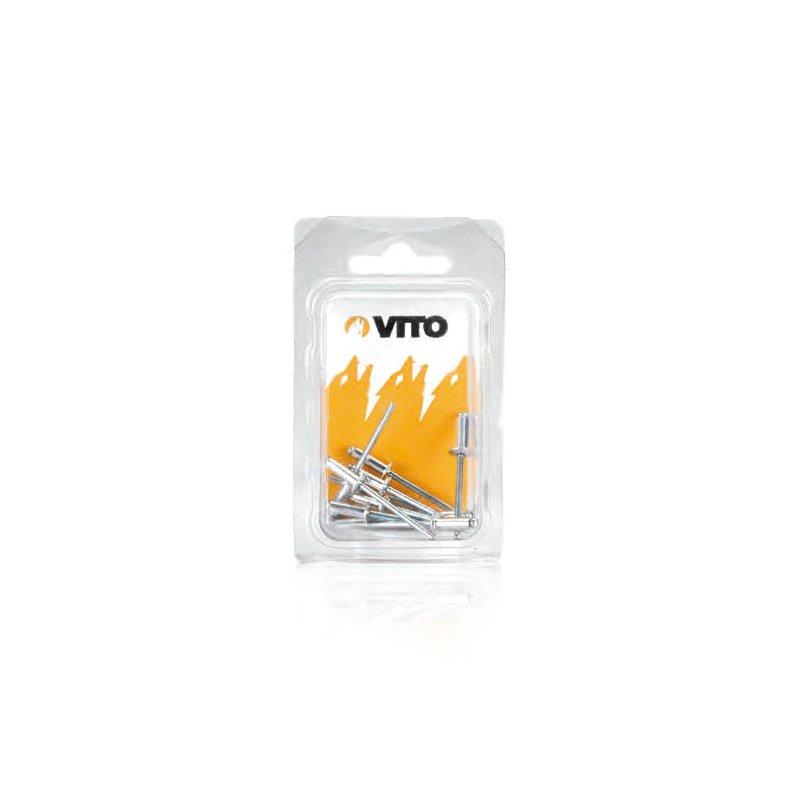 VITO - Conjunto Rebites Alumínio 5X10 15PCS