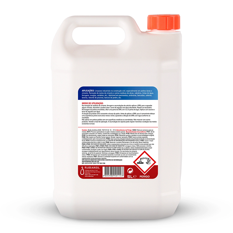 SIRIL - SIRIL DESINCRUSTANTE PROFISSIONAL 5L