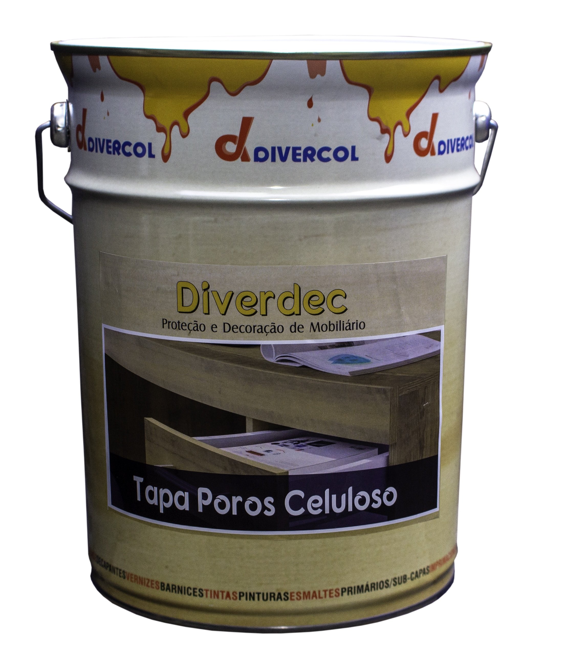 DIVERCOL - Tapa Poros Celuloso 5L