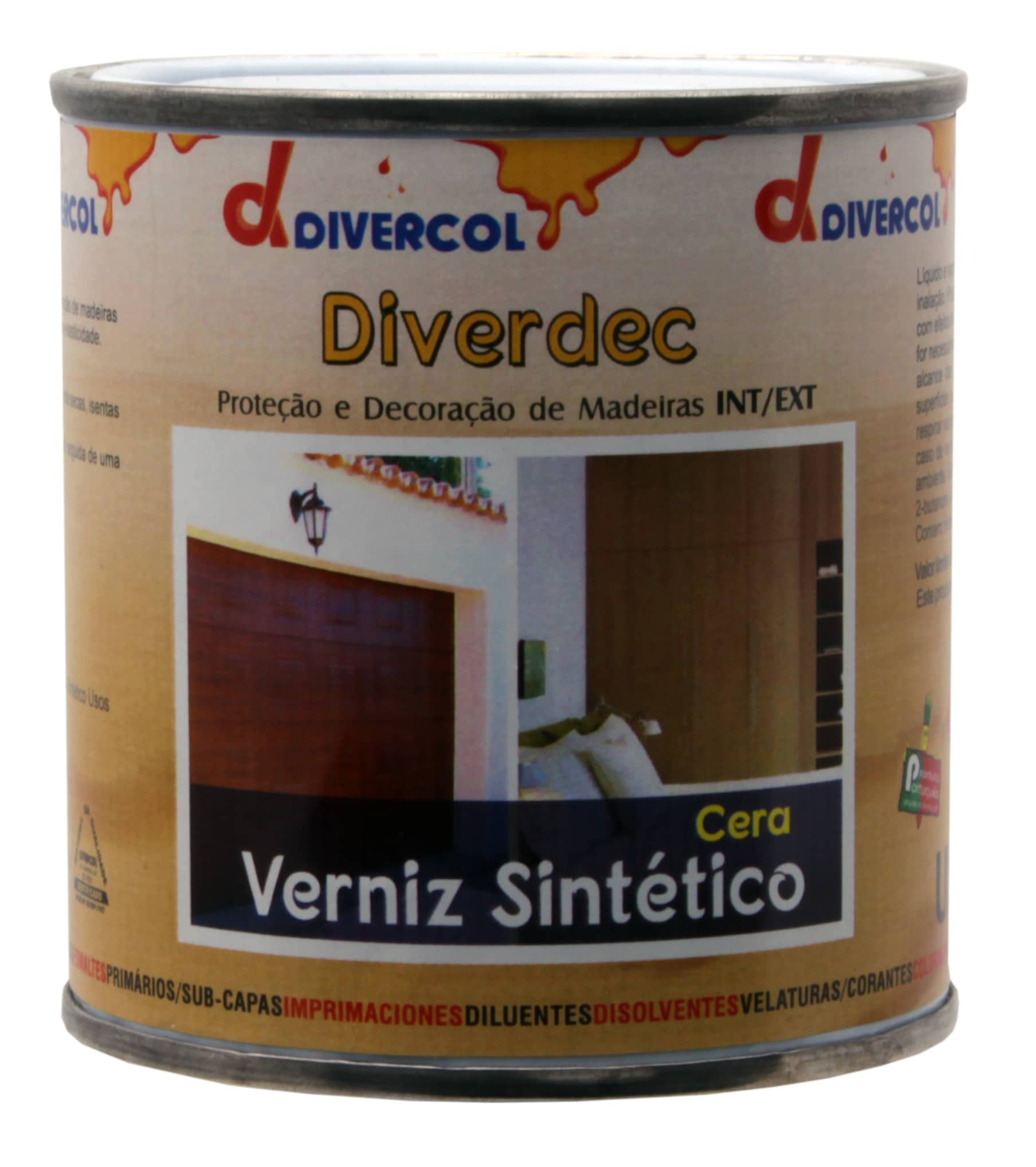 DIVERCOL - Verniz Sintético Acetinado Exterior 0.25L