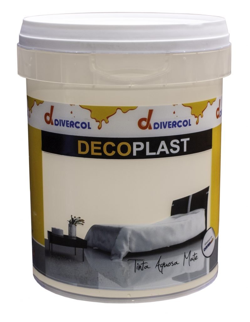 DIVERCOL - Tinta Mate Salmão Claro 0.75L