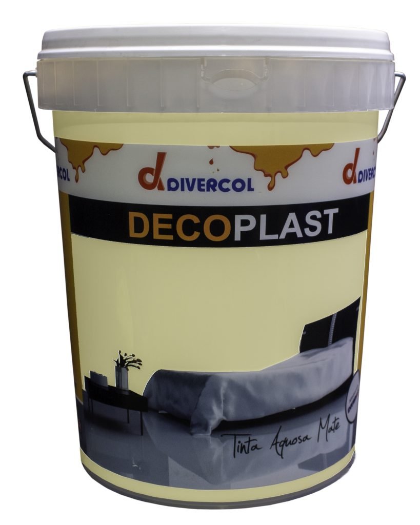 DIVERCOL - Tinta Mate Amarelo Claro 5L