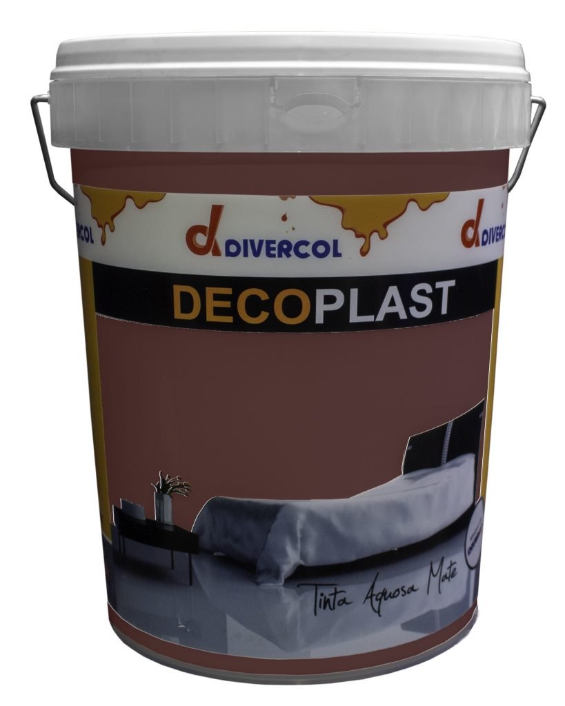 DIVERCOL - Tinta Mate Bordeaux 5L