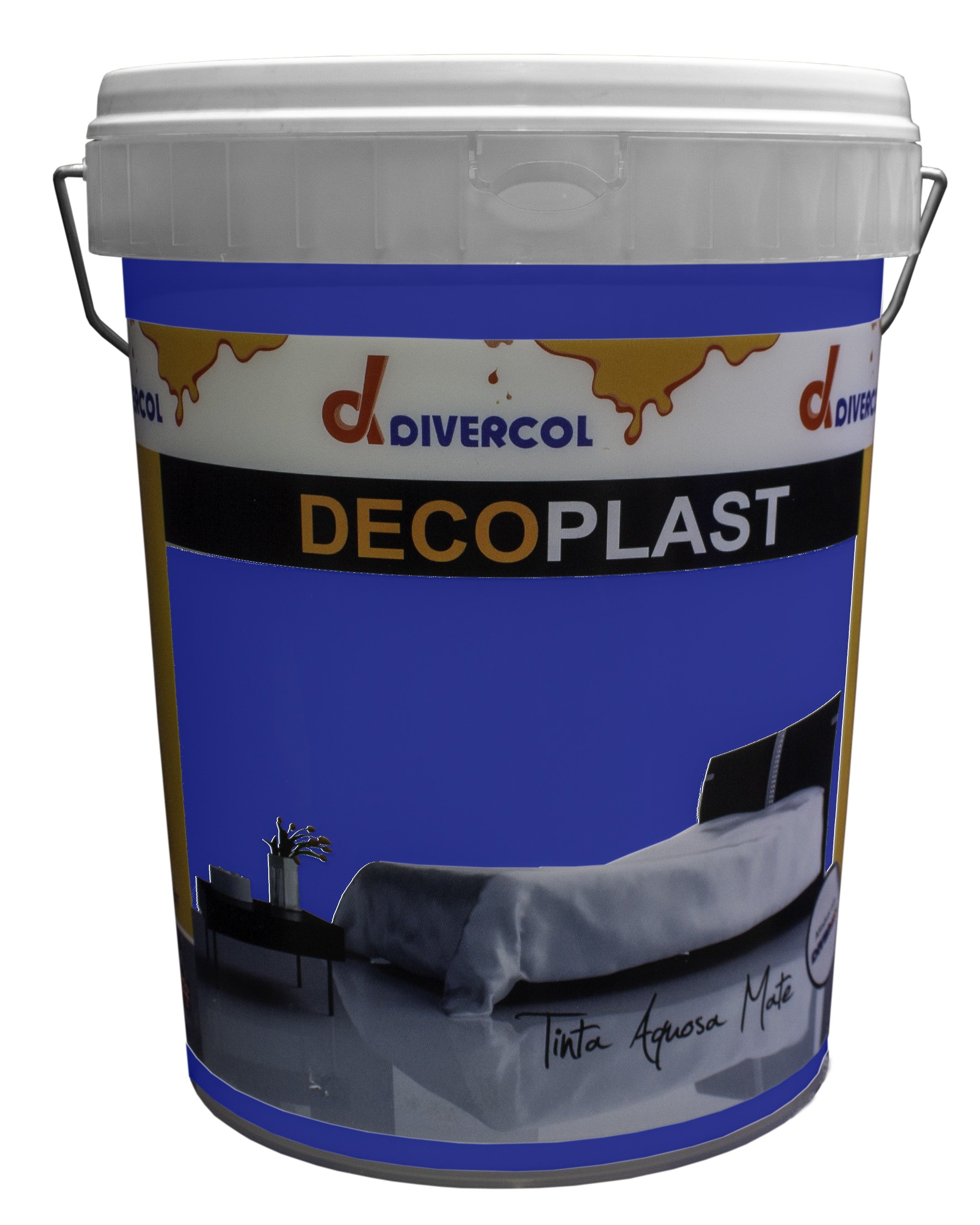 DIVERCOL - Tinta Mate Azulão 5L