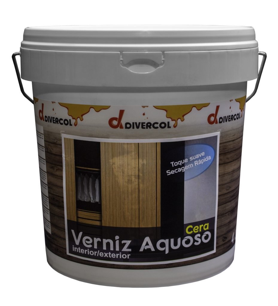 DIVERCOL - Diverdec Verniz Aquoso Int/Ext Castanho 4L