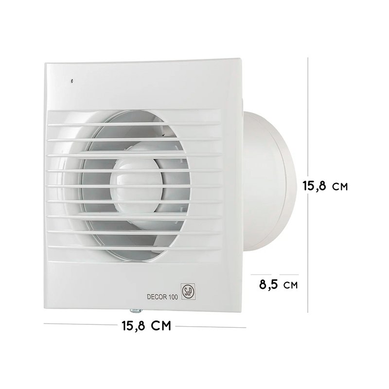 S&amp;P - Extrator Wc Decor 100