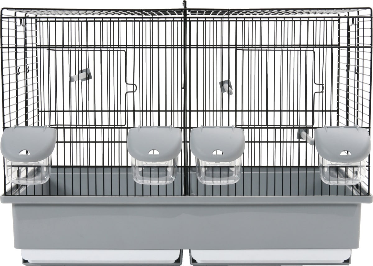 ZOLUX - Gaiola Elevage 57 Preto / Cinza